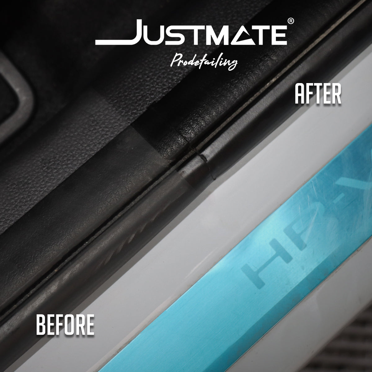[JUSTMATE PRO DETAILING] สเปรย์เคลือบเงาพลาสติกดำ เครื่องหนัง และยางดำ SILICONE PROTECT & TIRECOAT